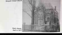 Morpeth United Church built 1877